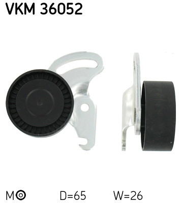 Galet-tendeur de courroie d'accessoires SKF VKM 36052